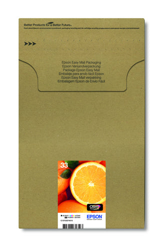 Epson Oranges Multipack 5-colours 33 Claria Premium Ink EasyMail Pack Epson Oranges Multipack 5-colours 33 Claria Premium Ink EasyMail Pack
